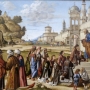 Vittore Carpaccio, L’ordination de saint Etienne, 1511, huile sur toile, Gemäldegalerie, Berlin, Allemagne, Photo © Hervé Champollion / akg-images