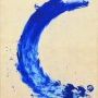 Yves Klein Héléna, (ANT 111) 1960 Pigment pur et résine synthétique sur papier marouflé 218 x 151 cm Collection particulière  © Succession Yves Klein c/o ADAGP, Paris, 2022