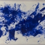 Yves Klein Jonathan Swift, (ANT 125) Vers 1960 Pigment pur et résine synthétique sur papier marouflé 180 x 270 cm Collection particulière © Succession Yves Klein c/o ADAGP, Paris, 2022