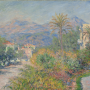 Strada Romana à Bordighera, 1884