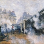 Claude Monet, Le Pont de l’Europe, gare Saint-Lazare 1877. Paris, musée Marmottan Monet © musée Marmottan Monet, Paris / Studio Baraja SLB