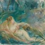 Berthe MORISOT d’après François BOUCHER Apollon révélant sa divinité à la bergère Issé 1892 Huile sur toile, 64,2 x 79,4 cm