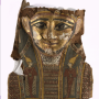 Masque funéraire doré © Sorbonne Université - institut de Papyrologie