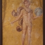 Apollon cosmocrator. Pompéi, Italie, Ier siècle.  Fresque, 80 × 55 × 7 cm.  Musée archéologique national, Naples, Italie © Fine Art Images / Bridgeman Images