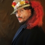 Emilio Lopez Menchero « Trying to be James Ensor » photographie couleurs marouflée sur aluminium, 76,5 x 61,5 cm, 2010 