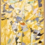 Composition sur fond jaune, 1960
