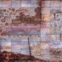 Imants Tillers & Michael Nelson Jagamara, Fatherland, 2008. Acrylique et gouache sur panneaux, 228 x 356 cm. Collection particulière, Australie.