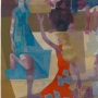 Détail de la peinture murale Paix