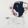 Jean-Michel Basquiat, Sans titre, 1985. Frac Picardie. Photo : A. Morin. © The estate of Jean-Michel Basquiat / Adagp Paris, 2014. 