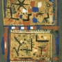 Jaune et gris, 1950 Peinture à l’oeuf sur papier marouflé sur toile, 116 x 92 cm Achat de l’État à l’artiste, 1953, Centre Georges-Pompidou, Musée National d’Art Moderne/CCI,  ©ADAGP, Paris 2014 