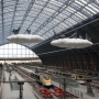 Cloud | Meteoros, Installation in the Terrace Wires, St Pancras International Station London © Lucy + Jorge Orta