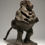 Pablo Picasso, La guenon et son petit, 1951 Bronze 53,2 x 33,2 x 61 cm Collectionparticulière/ Photo©MauriceAeschimann © Succession Picasso 2016