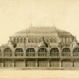 Aménagement du Casino d’Ostende, Alban Chambon, dessin sur papier, 1904.© Fondation civa, Brussels