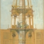 Aménagement du Casino d’Ostende, Alban Chambon, dessin sur papier, 1904.© Fondation civa, Brussels