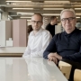 Simon Kretz, architecture protégé with Sir David Chipperfield in his studio, London.