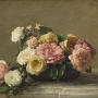 Roses dans une coupe, 1882