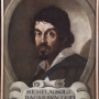 opiste anonyme d'après O avio Leoni, Portrait de Caravage, après 1620