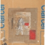 11. Sans titre, 2001. Acrylique sur papier (sac de ciment). 85 x 58 cm. Signé et daté côté gauche, mention : « St Louis Sénégal ». Atelier de l’artiste © Atelier de l’artiste