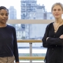 Crystal Pite (mentor) et Khoudia Touré (protégée)