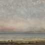 Gustave Courbet, La plage à Trouville, 1865