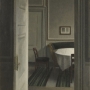  Vilhelm Hammershøi, Intérieur, Strandgade 30, 1904, huile sur toile, 55,5 x 46,4 cm Paris, musée d'Orsay, donation de Philippe Meyer, 2000 Photo © RMN-Grand Palais (musée d'Orsay) / Adrien Didierjean