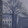 Vilhelm Hammershøi, Le Séminaire rabbinique du collège juif de Guilford Street, 1912-1913, huile sur toile, 51 x 41,5 cm Schleswig, Stifung Schleswig-Holsteinische Landesmuseen Schloss Gottorf © Stif  ung Schleswig-Holsteinische Landesmuseen Schloss Gotto