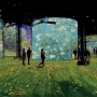 Simulation Van Gogh, la nuit étoilée © Culturespaces / Gianfranco Iannuzzi