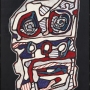 Jean Dubuffet, Le Géologue (série Tables paysagées, paysages du mental, pierres philosophiques), décembre 1950. Huile sur toile, 98 x 131 cm. Fondation Gandur pour l’Art, Genève © Fondation Gandur pour l’Art, Genève. Photographe : Sandra Pointet © Adagp, 