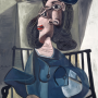 Picasso, Femme au chapeau dans un fauteuil, 1941