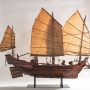 Maquette de jonque. Chine. © Musée d'ethnographie Bordeaux, photo L. Gauthier, mairie de Bordeaux