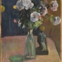 Paul GAUGUIN, Roses et statuettes, 1889, Huile sur toile, Collection du Musée des Beaux-Arts de Reims, © Christian Devleeschauwer