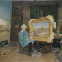 George Achille-Fould (1865-1951) Rosa Bonheur dans son atelier 1893 Huile sur toile © Musée des Beaux-Arts de Bordeaux, photo L. Gauthier.