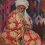 Pavel Benkov (1879-1949) Officiel de l'émir, 1929. Huile sur toile Tachkent, Musée d'État des arts d'Ouzbékistan © La Fondation pour le développement de l’art et de la culture de la République d’Ouzbékistan  © Andrey Arakelyan 