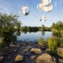 Cloud cities du sol au soleil (2017-2022) Tomás Saraceno 