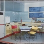Une cuisine moderne au Salon des arts ménagers. Studio Orto, 1957-1960.