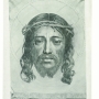 Claude MELLAN La Saint Face 1649 burin sur papier vergé 430 x 312 mm