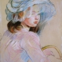 Berthe MORISOT Fillette au panier 1891 Pastel sur papier, 58 x 41 cm