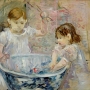 Berthe MORISOT Enfants à la vasque 1886 Huile sur toile, 73 x 92 cm