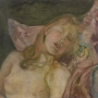 Berthe MORISOT Repos (Jeune fille endormie) 1892 Huile sur toile, 38 x 46 cm