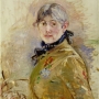 Berthe MORISOT Autoportrait 1885 Huile sur toile, 61 x 50 cm