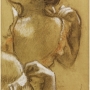 Edgar Degas. Danseuse ajustant son épaulette Vers 1897