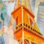37. Robert Delaunay, Paris - La femme et la tour, 1925 