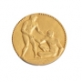 Médaille d’or des Jeux de la VIIIe Olympiade, Paris (1924) remportée par Paavo Nurmi (Finlande)  Argent doré - André Rivaud 