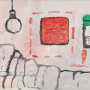 Philip Guston In Bed (Dans le lit), 1971