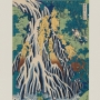 Les chutes de Kirifuri sur le mont Kurokami dans la province de Shimotsuke © Hokusaikan Museum. Obuse