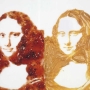« Double Mona Lisa (Peanut Butter + 0Jelly) » (After Warhol), 1999 