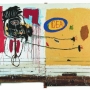 Jean-Michel Basquiat, She Installs Confidence And Picks Up His Brain Like A Salad, 1987