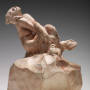 Faunesse Zoubaloff  Plâtre  18,1 x 13,8 x 15,2 cm  