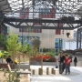 Le Jardin des Fonderies, réhabilitation d’une ancienne halle industrielle. Maîtrise d’ouvrage : Samoa. Maîtrise d’œuvre : Atelier Doazan Hirschberger