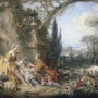 François Boucher (1703-1770) Les Charmes de la vie champêtre 